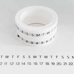Horizontal Habit Builder | Thin Washi Tape Pack
