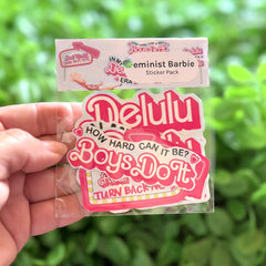 Feminist Barbie Sticker Pack
