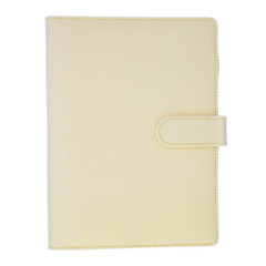 Loose Leaf 6-ring Binder A5 Planner Cover | Lemon Yellow