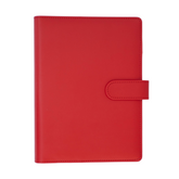 Loose Leaf 6-ring Binder A5 Planner Cover | Ruby Woo Red