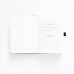 Archer and olive dotted notebook new zealand pink plans belonging page