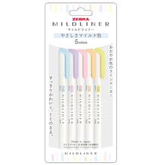 JOURNAL JUNKIES Zebra Mildliners NZ NEw Baby Blue pack