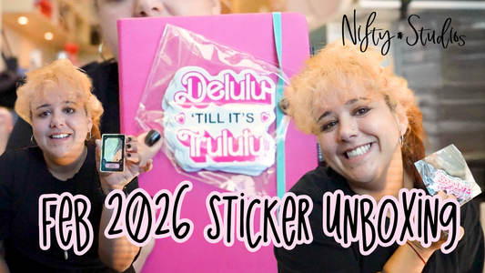 NZ Small Business Vlog ✨ Unboxing new neurodiverse sticker & bookmark designs | Testing Art Merch