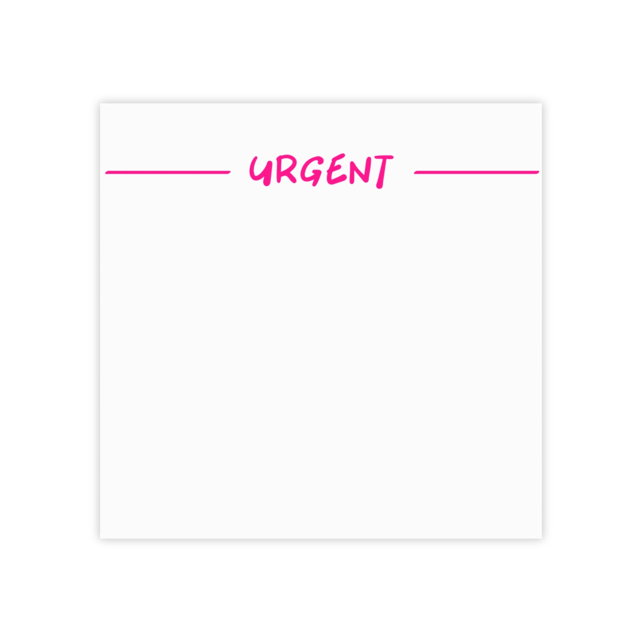 Urgent | Post-it® Note Pads for productivity