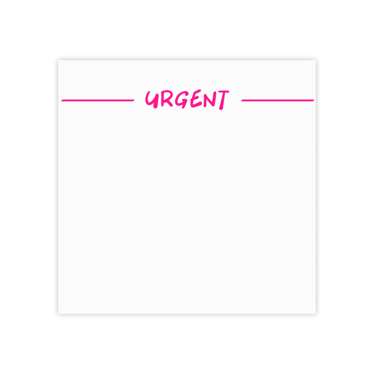 Urgent | Post-it® Note Pads for productivity