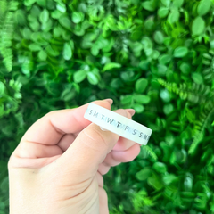 Horizontal Habit Builder | Thin Washi Tape Pack