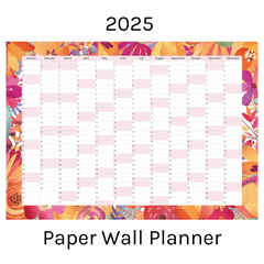 2025 Paper Vertical Wall Planner | Autumn Harvest