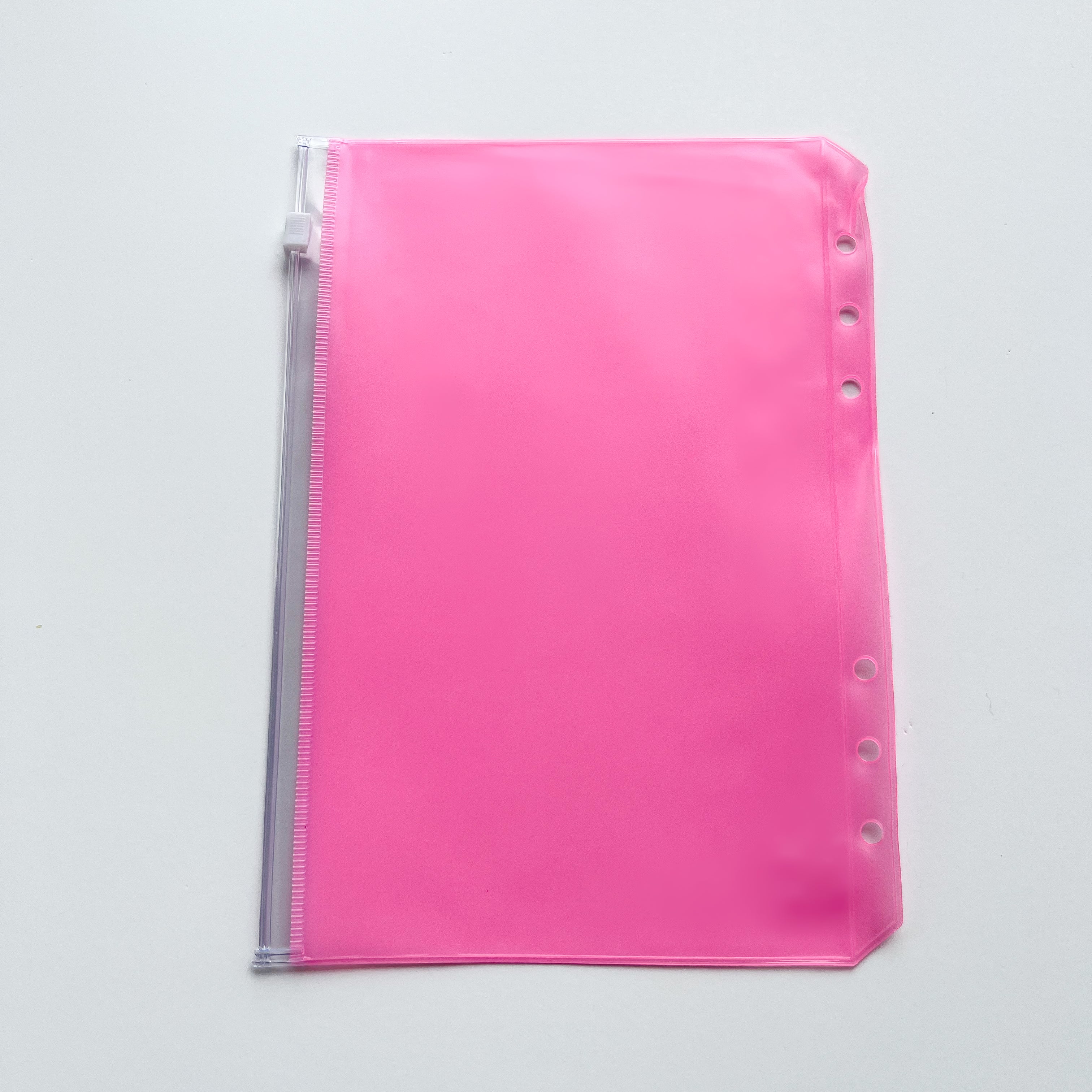 A5 Binder Zipper Envelopes | Perfect for Cash Stuffing and Document Storage!