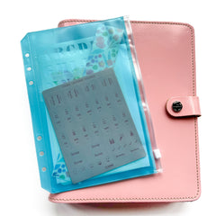 A5 Binder Zipper Envelopes | Perfect for Cash Stuffing and Document Storage!