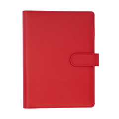 Loose Leaf 6-ring Binder A5 Planner Cover | Ruby Woo Red
