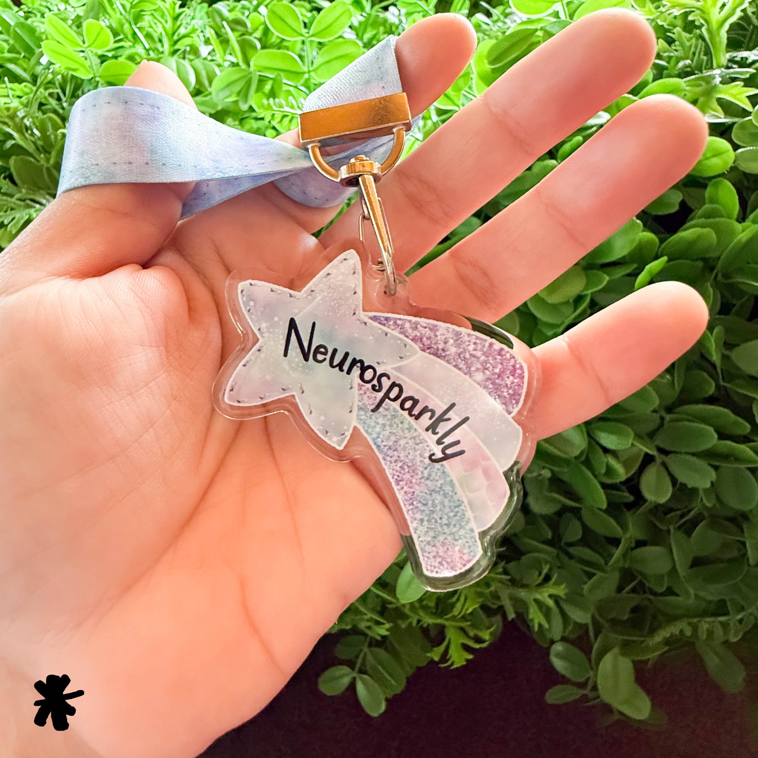 Neurosparkly | Acrylic Keyring
