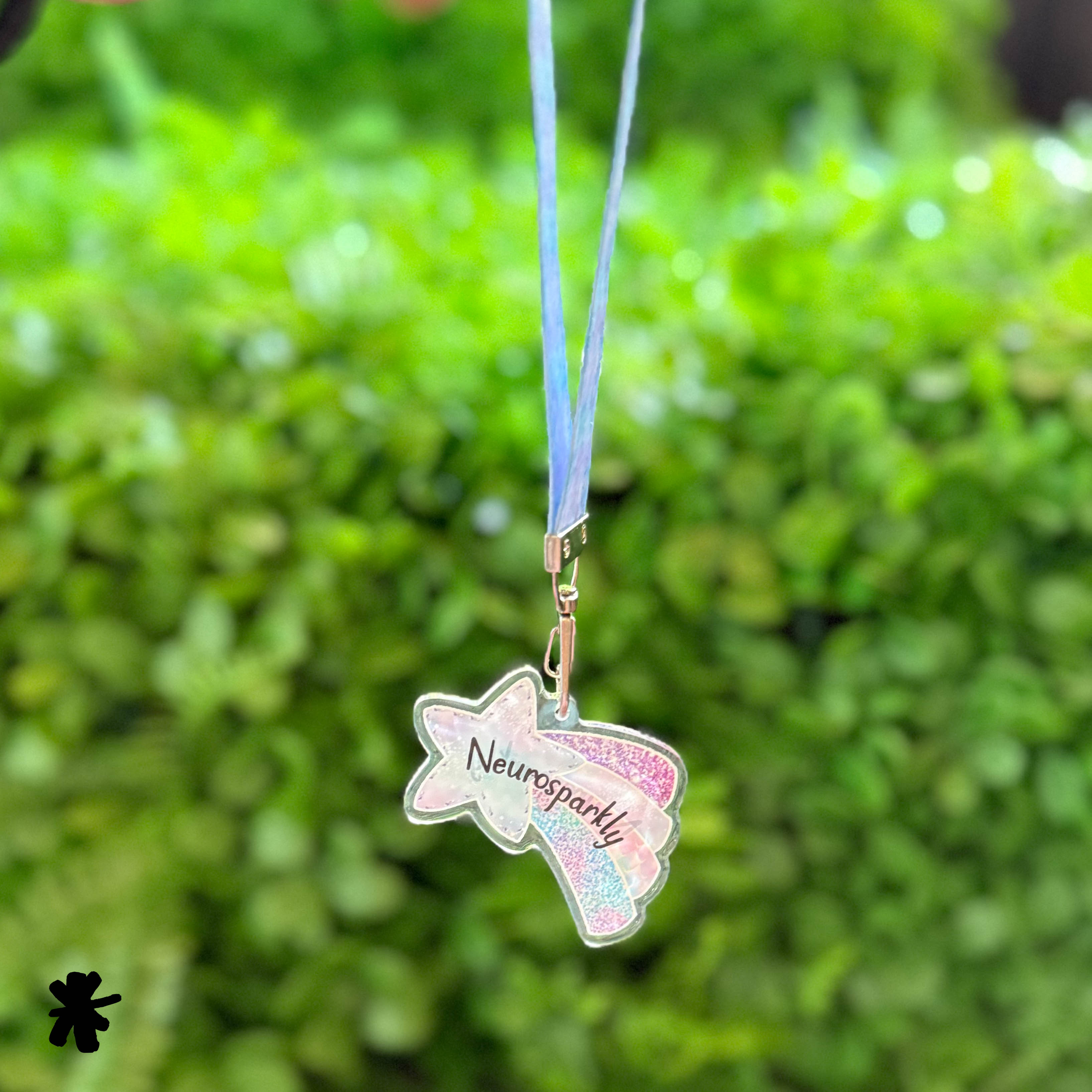 Neurosparkly | Acrylic Keyring