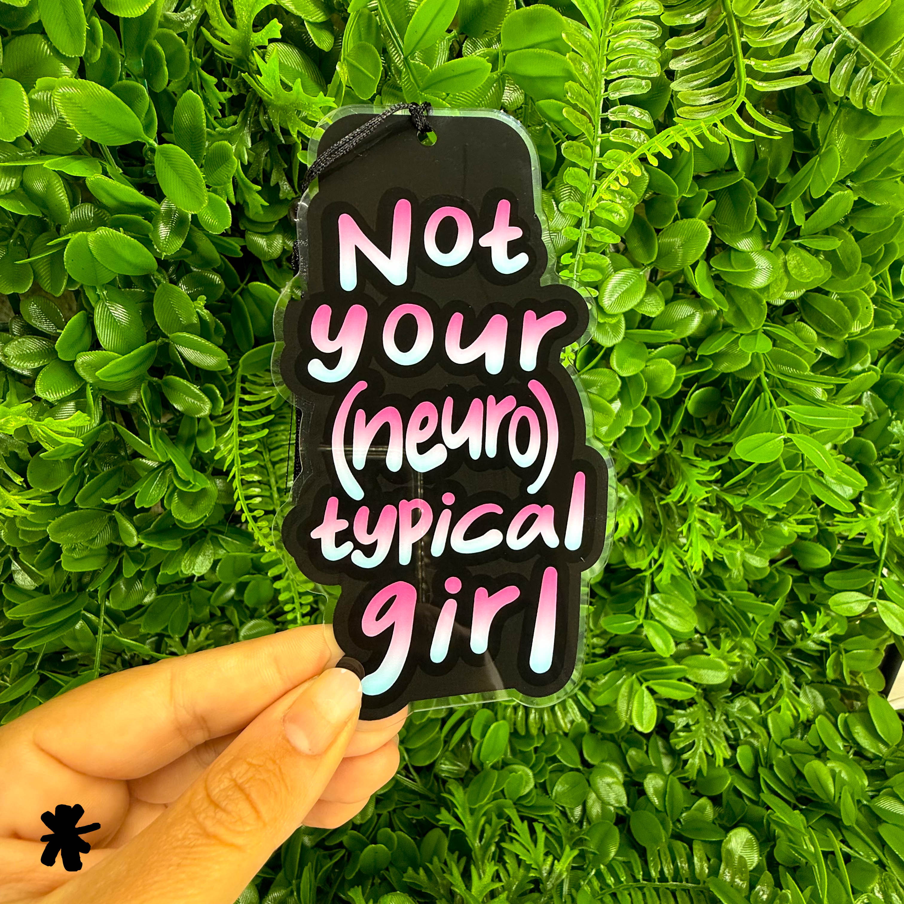 Not Your (Neuro)Typical Girl | Acrylic Bookmark