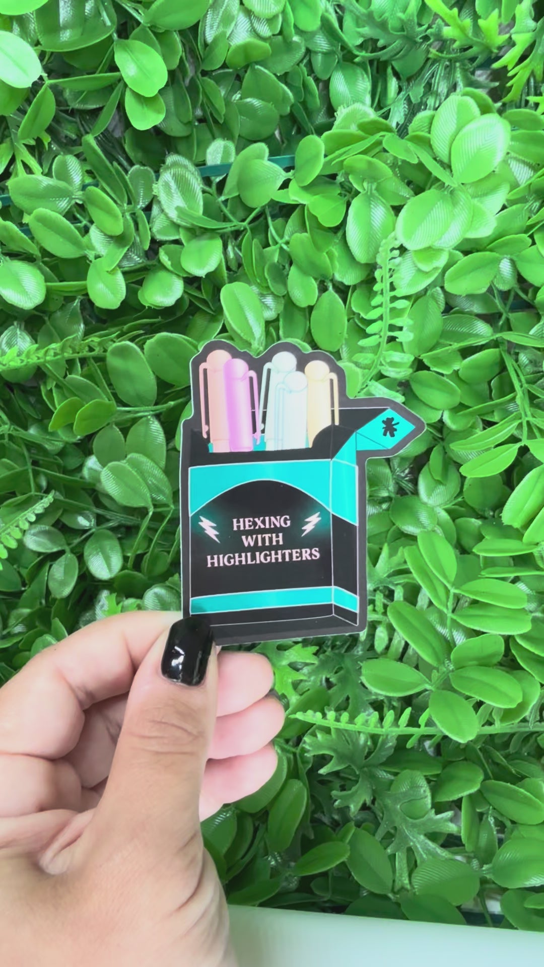 Hexing With Highlighters | Vinyl, Laminated Sticker