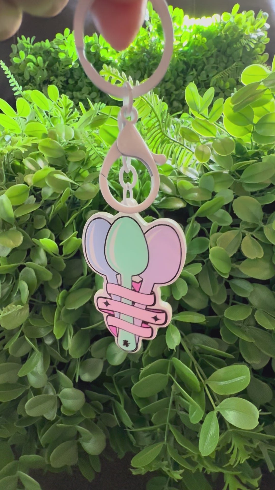 Save Your Spoons | Acrylic Keyring