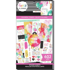 Happy Planner Sticker Pack | Colourful Things